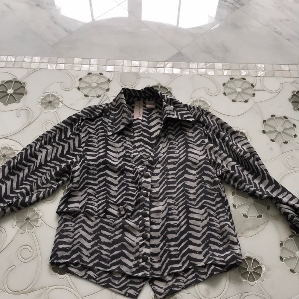 Gemma 3/4 sleeve silk blouse